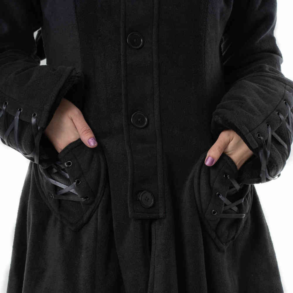 Poizen Industries - Defne Manteau d'hiver - Noir